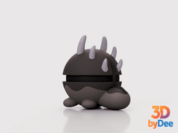 Clodsire Poke Ball 3d model