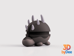Clodsire Poke Ball 3d model