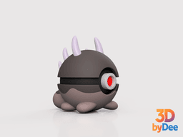 Clodsire Poke Ball 3d model