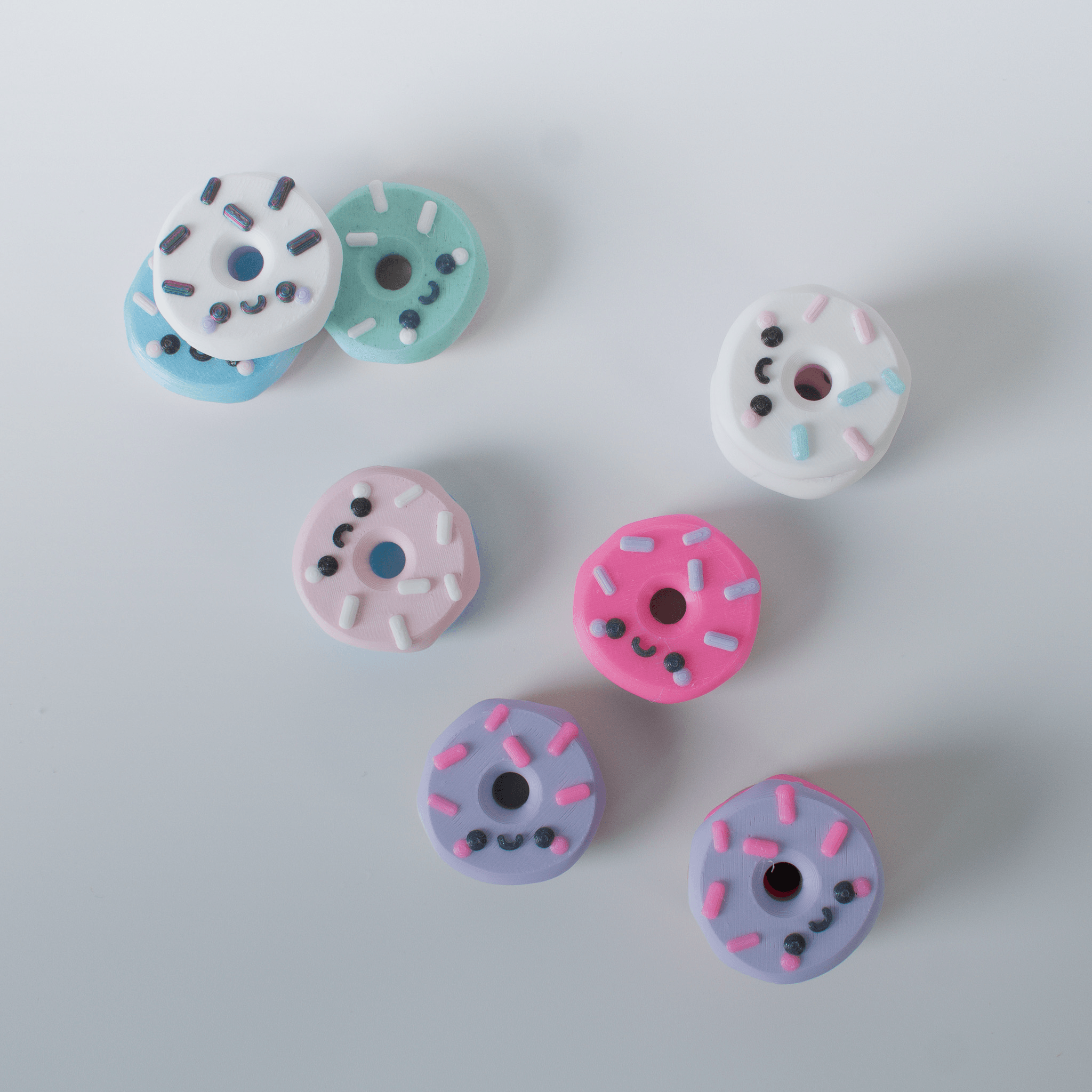 Donut Keychain 3d model