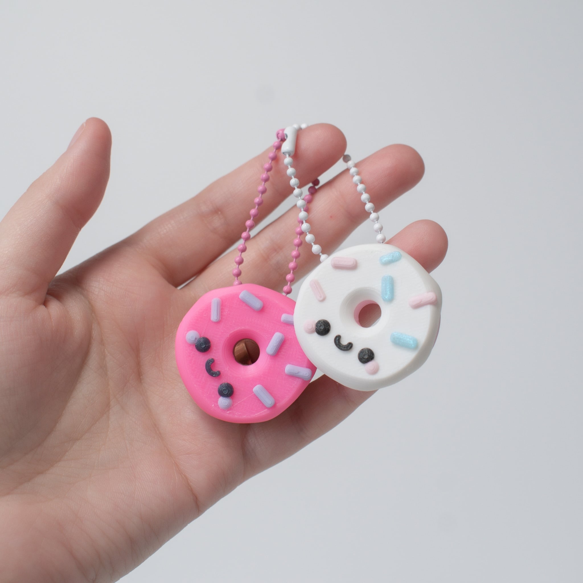 Donut Keychain 3d model