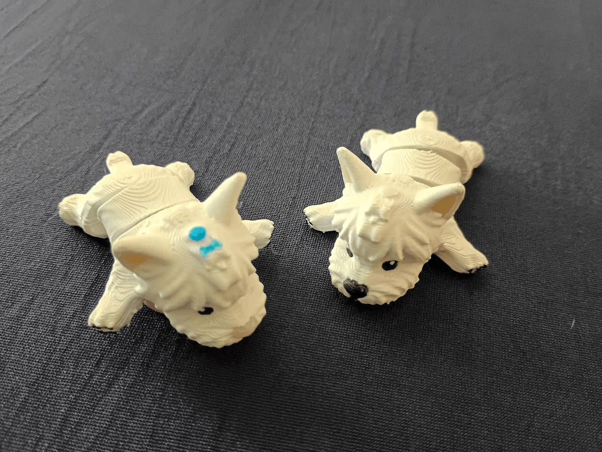 Flexi West Highland Terrier (Westie) 3d model