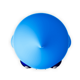 Creature Kin Driplet Figure Cute Waterdrop Frog Art Toy Royalty-Free 3d model