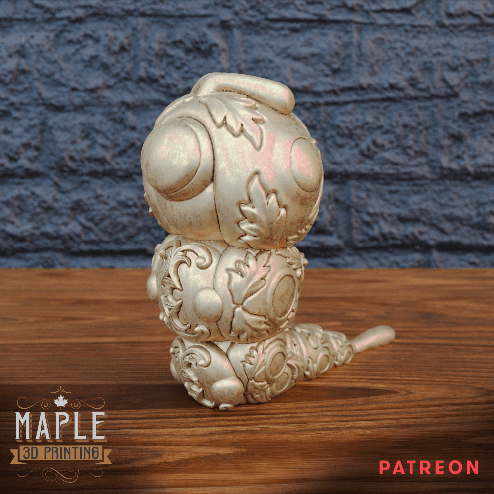 010. Caterpie - Basic and Ornamental - Pokemon 3d model