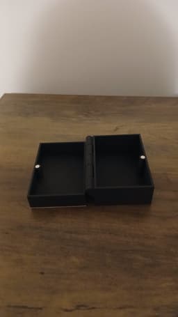 Gothic Raven Crest Hinged Keepsake Box 3d model