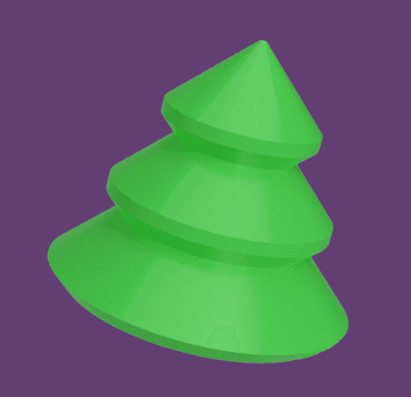 Christmas Tree Tealight | Vase Mode 3d model