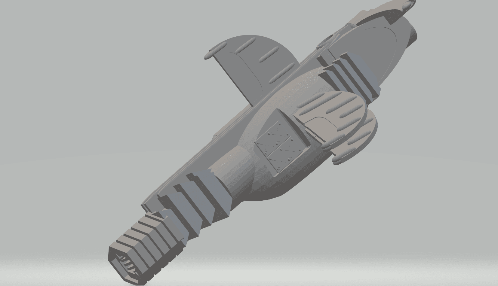 FHW Concept Hammerhead Server unit 3d model