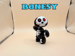Articulated Voodoo Doll Bones and Skulls Flexi FULL PACK 3d model