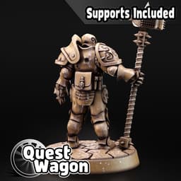 Mutant Guardian - An imposing figure 3d model