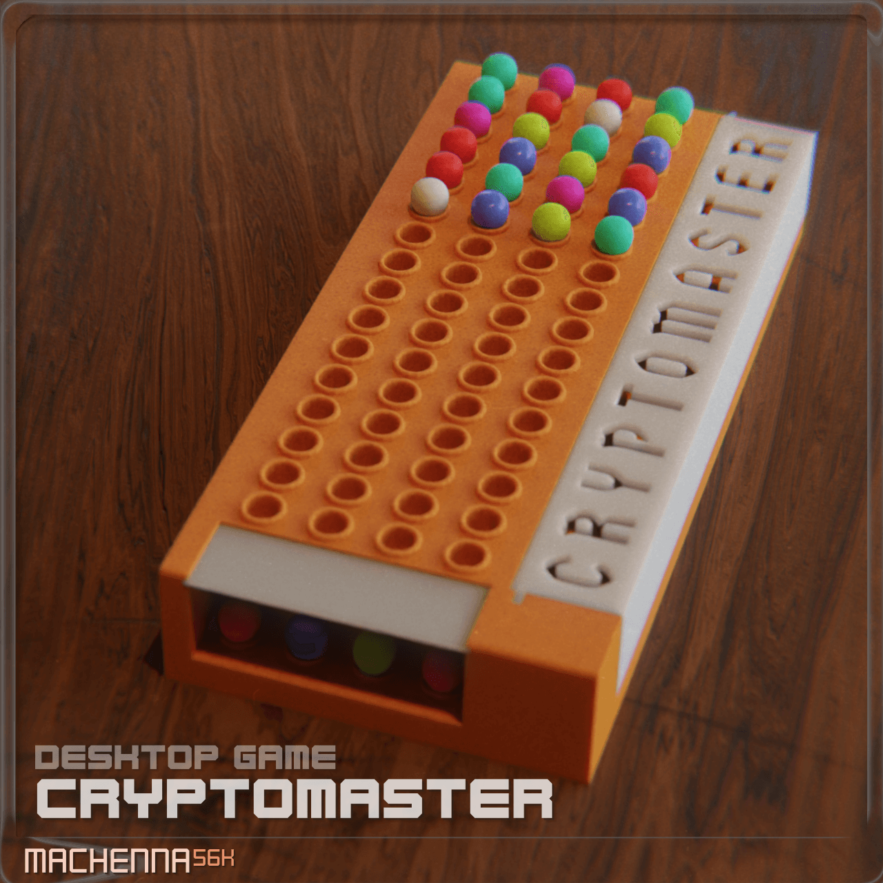 CryptoMaster | Code-Breaker Game 3d model