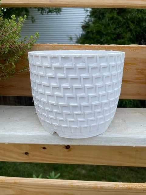Planter_6inch_Zigzag_Final.stl 3d model