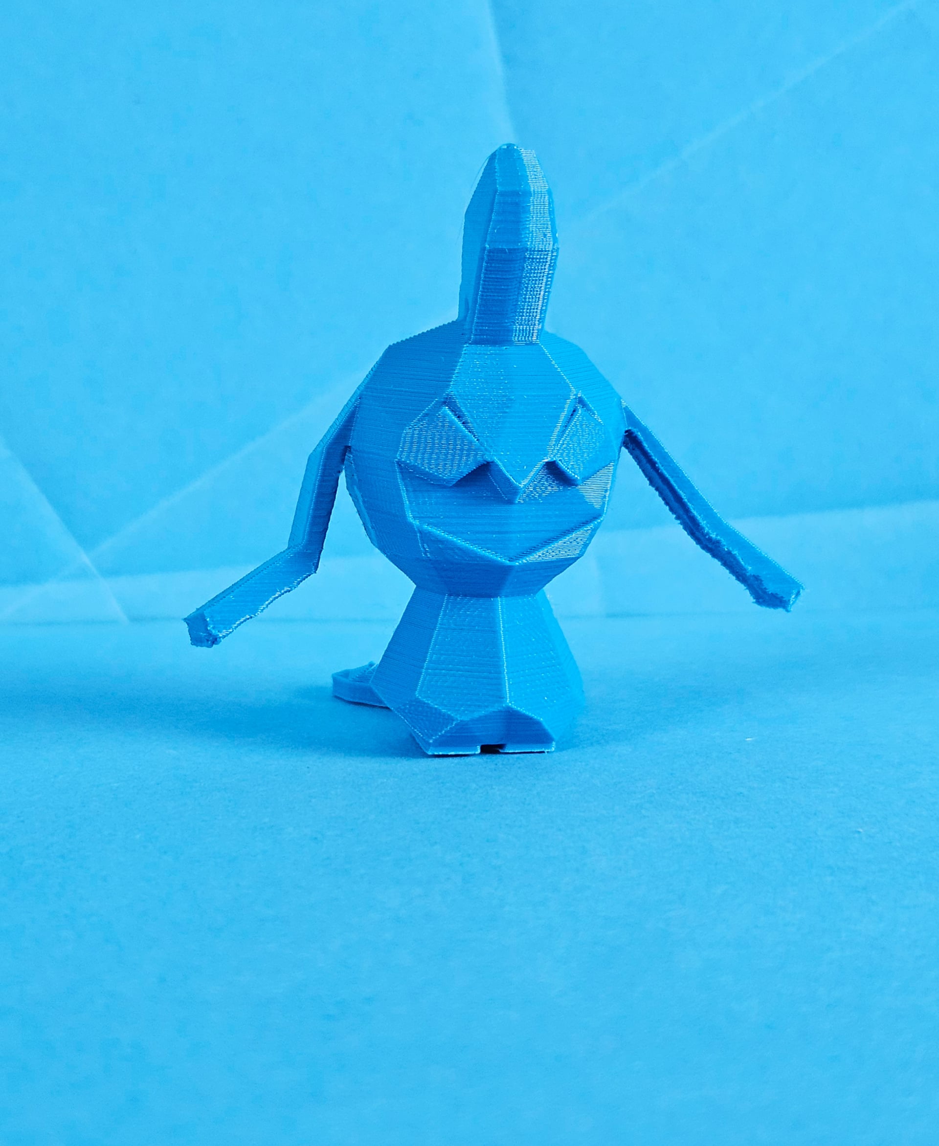 Wynaut Low Poly Pokemon 3d model