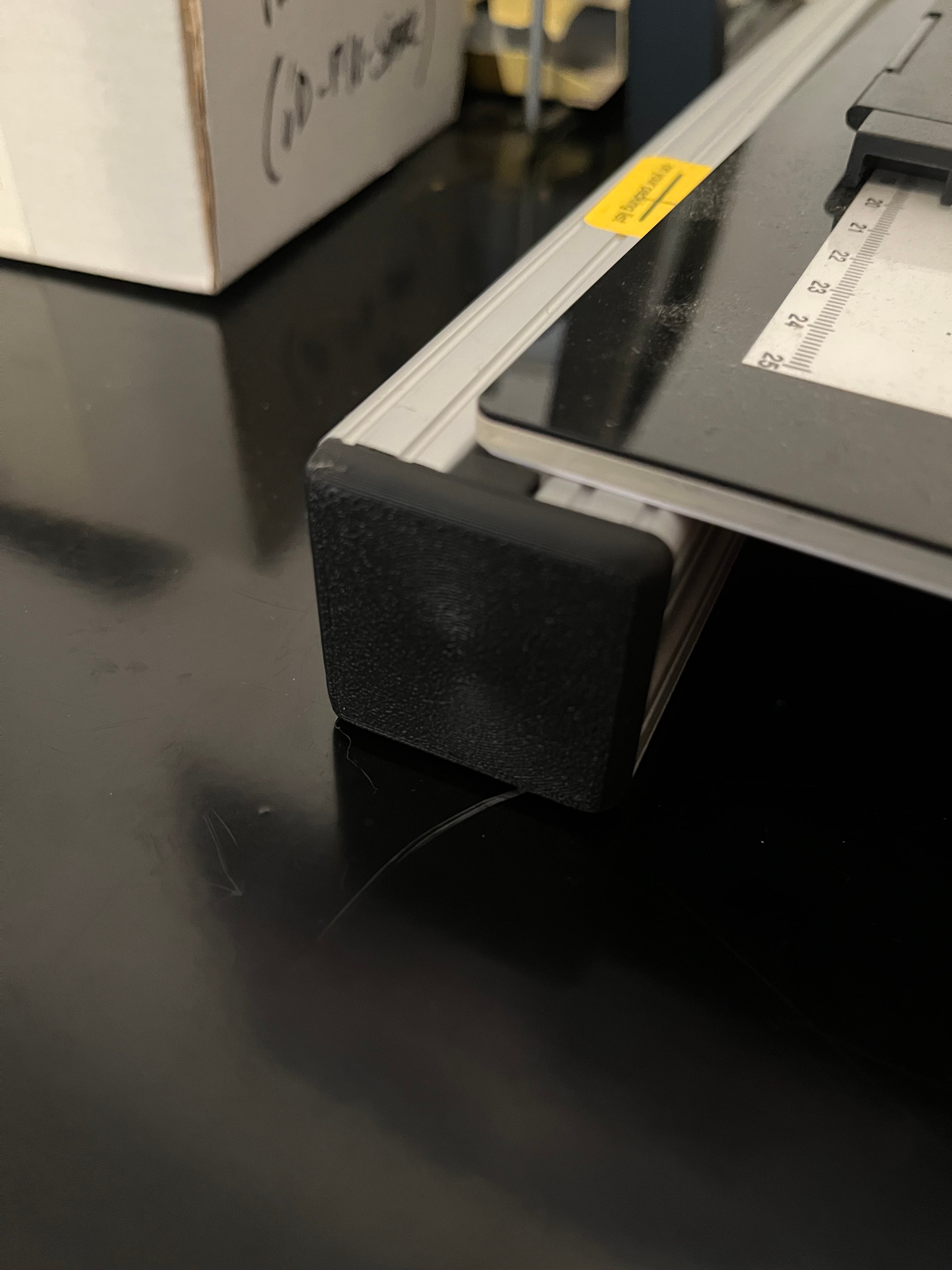 T-Slotted Extrusion 1.5inx1.5in End Cap 3d model