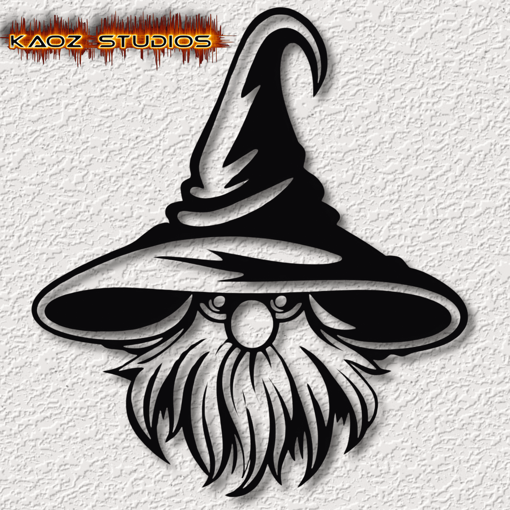 shy warlock gnome wall art wizard wall decor fantasy wall decoration 3d model