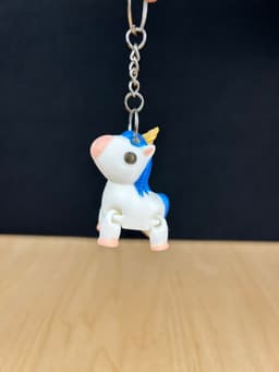 Unicorn Keychain 3d model