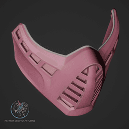 MK Floyd Mask 3D Printer File STL 3d model