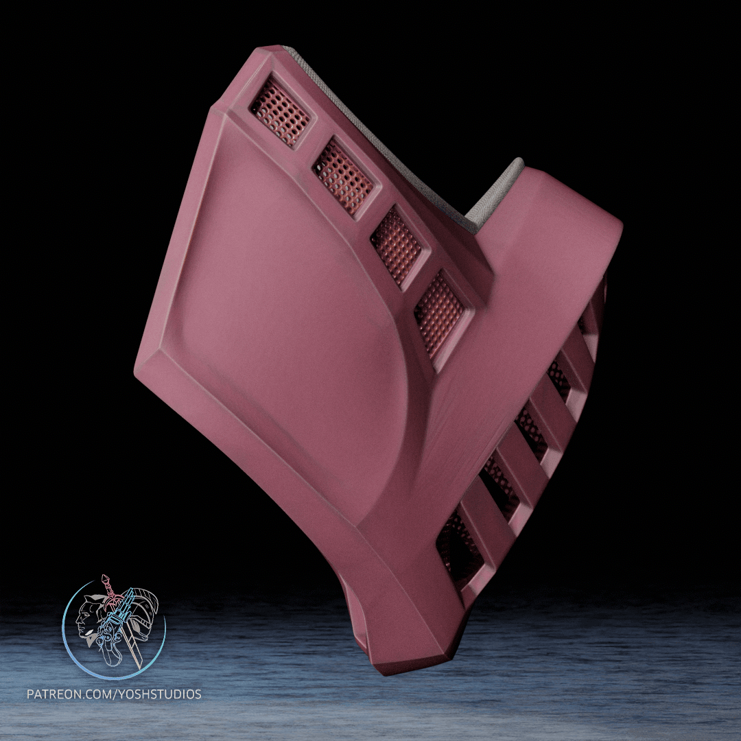 MK Floyd Mask 3D Printer File STL 3d model