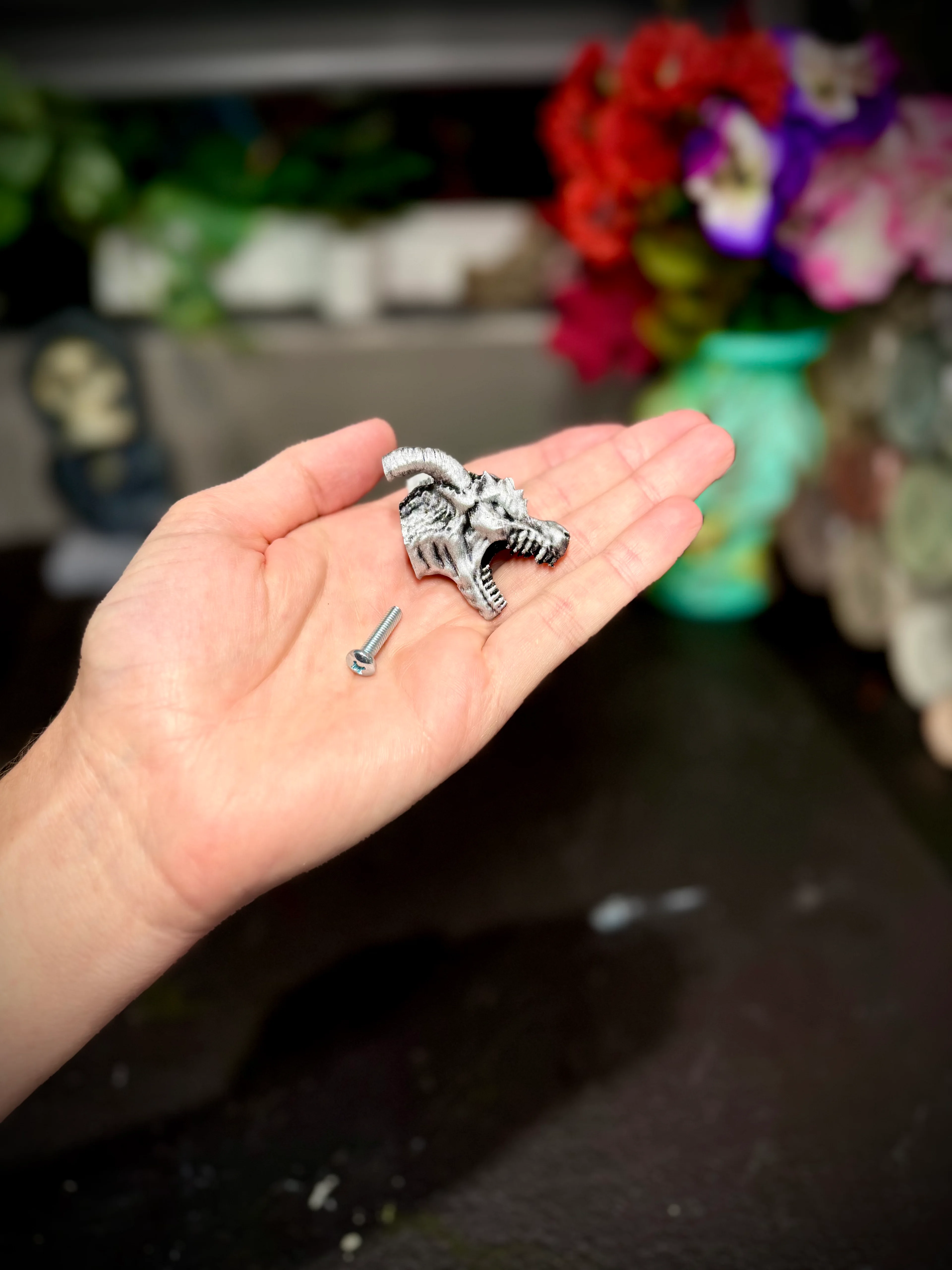Dragon drawer pull 3d model
