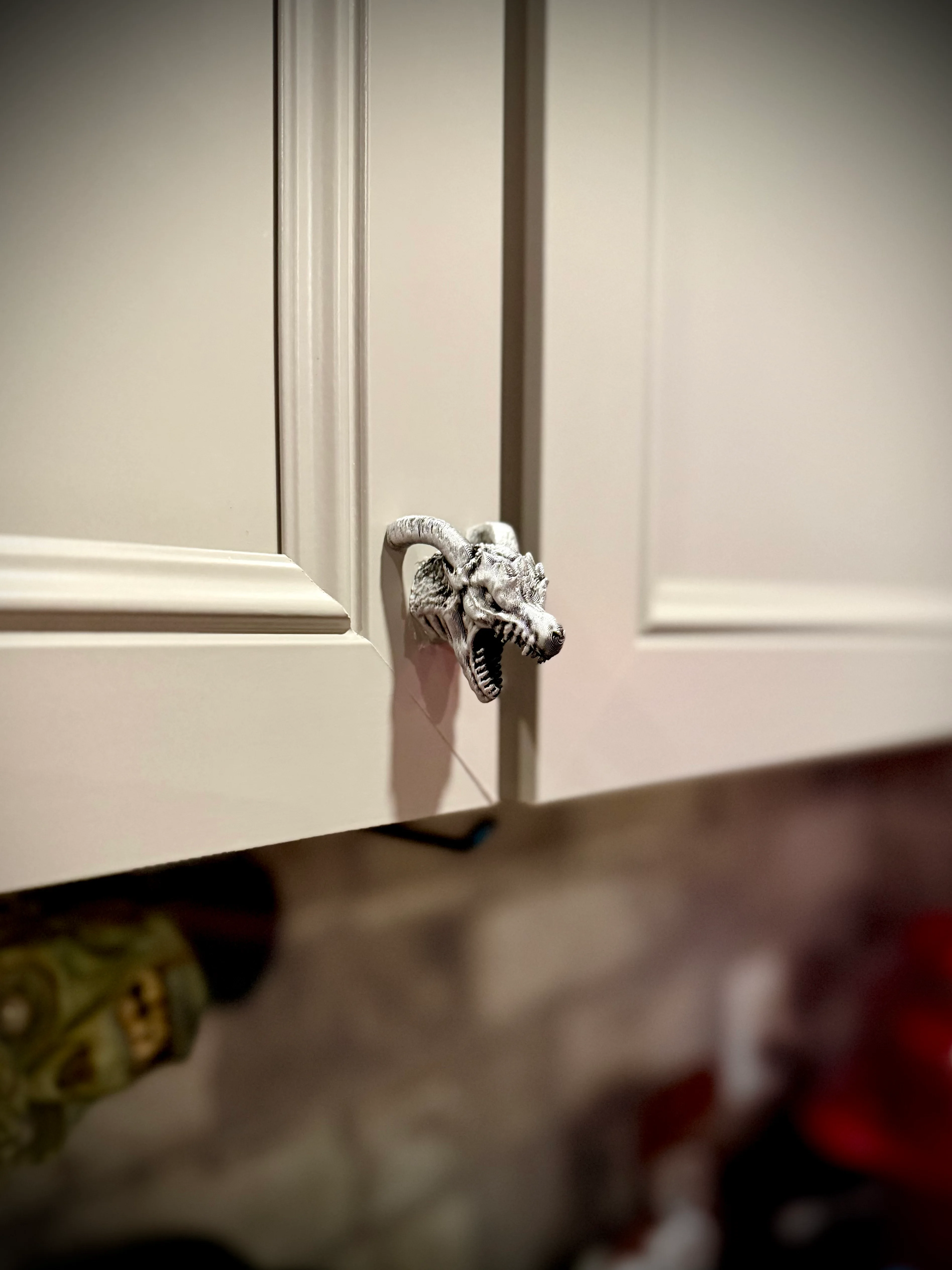 Dragon drawer pull 3d model