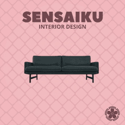 Miniature Replica 1:12 Piero Lissoni 10. Lissoni Sofa for Miniature Dollhouse - 3D Print Instant Do 3d model