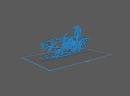 Harley Davidson - Iron 883 Wall Art 3d model
