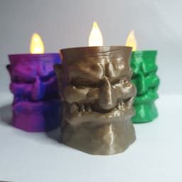 Ogre Can Koozie - Cursed Can Koozie and Tealight Holder 3d model