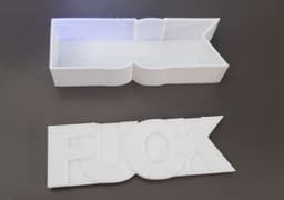 FUCK box . 3d model