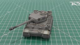 Panzer VI Tiger Tank 3D Print Model STL 3d model