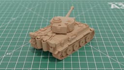 Panzer VI Tiger Tank 3D Print Model STL 3d model