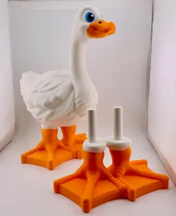 Dress Up Porch Goose for Goose Gear 3d model