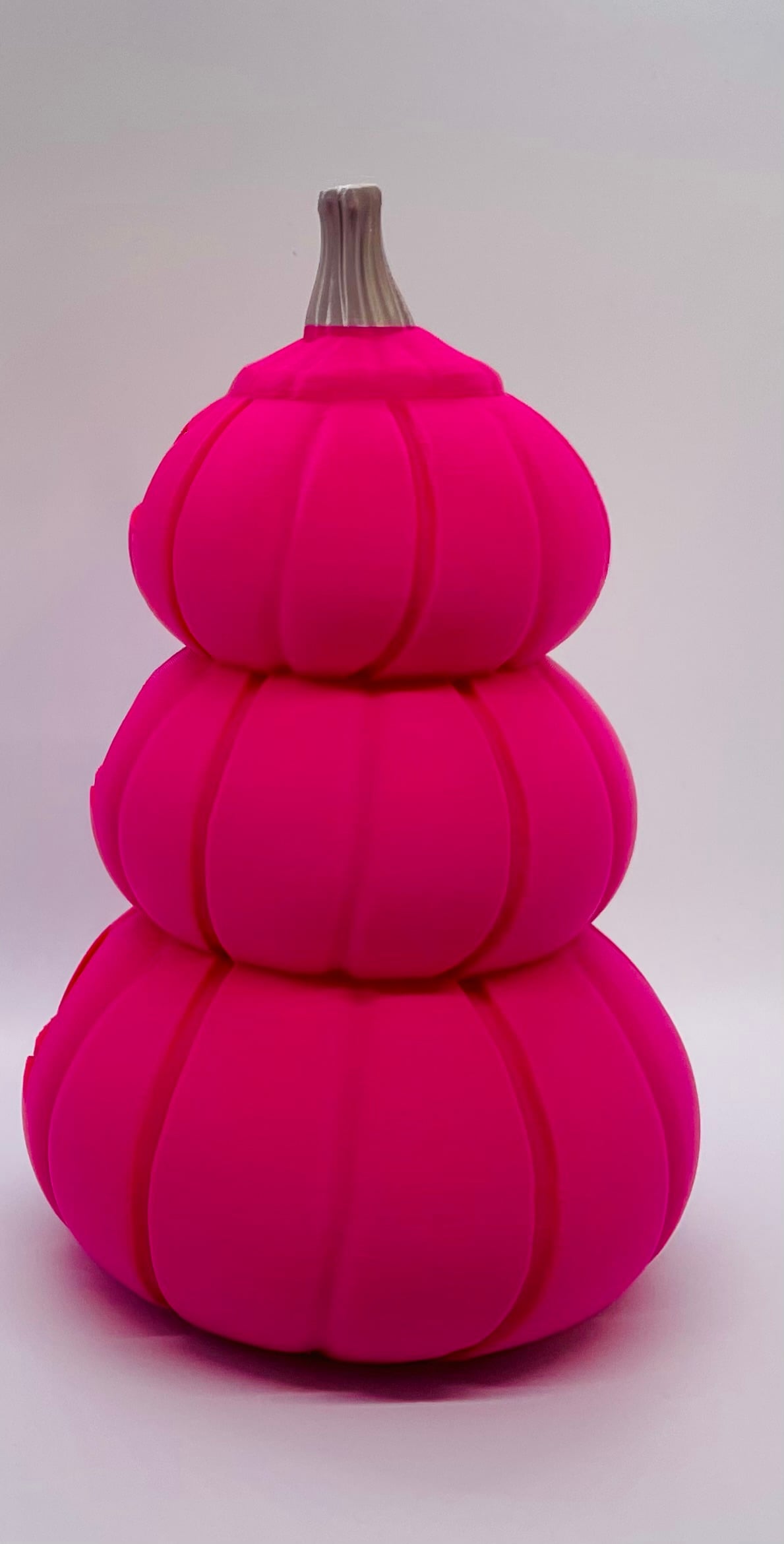 Pumpkin Stack LED Tealight Assortment 3d model