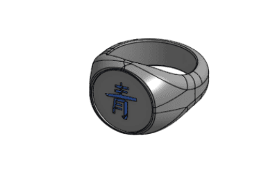 Akatsuki Rings 3d model