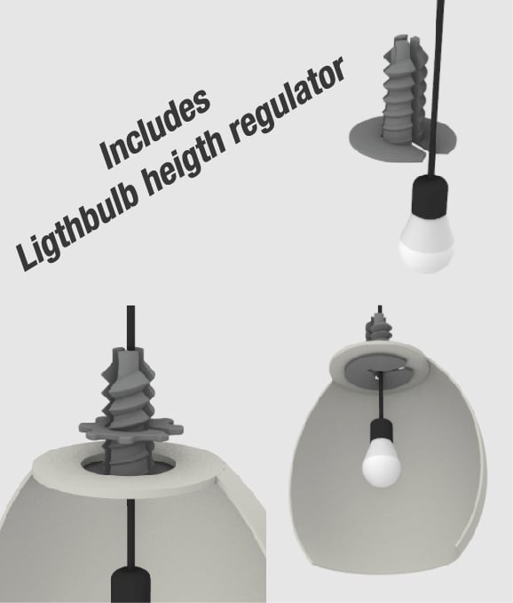 Bell Pendant Lamp 3d model