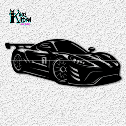 McLaren P1 Performance Concept Car wall art Sports Car decor 3d model