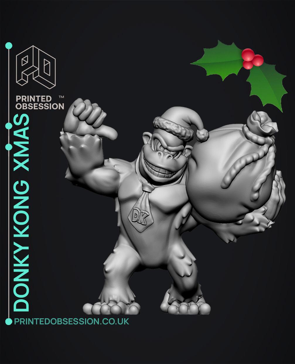Donky Kong Xmas  3d model