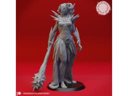 Auril - Second Form - Tabletop Miniature 3d model