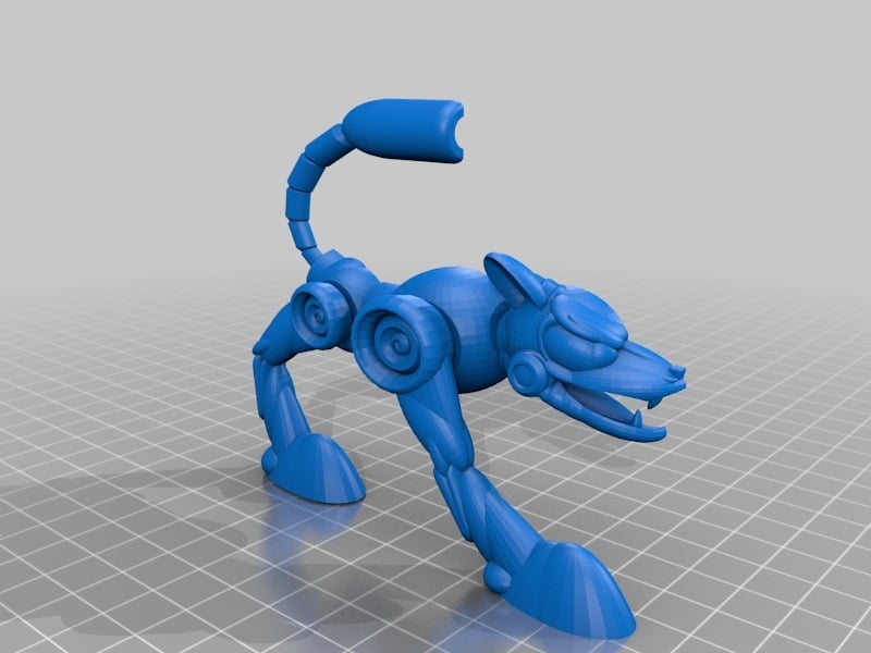 HOT DOG from MEGAMAN 2 3d model