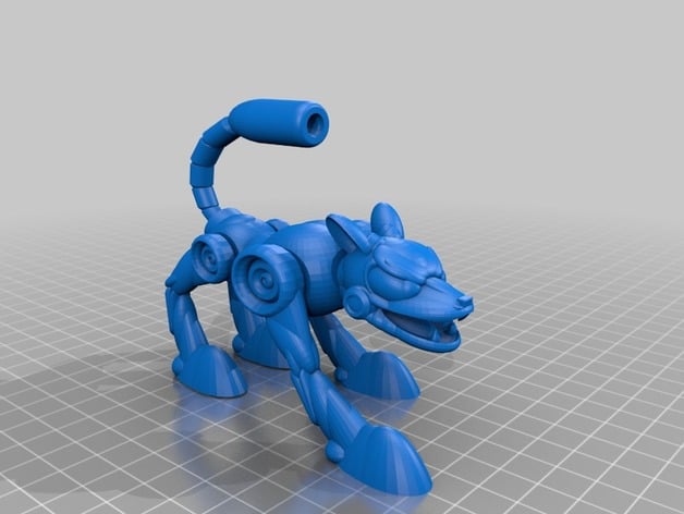 HOT DOG from MEGAMAN 2 3d model