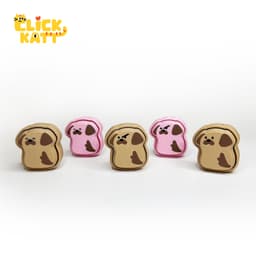 Dog - Clicker Fidget Toy Keychain 3d model