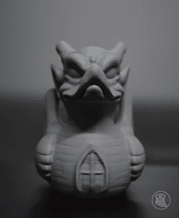 Halloween Gargoyle Duck 3d model