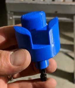 Thule Tool (Knob to Hex bit adapter) 3d model