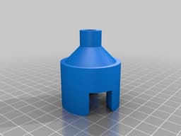 Thule Tool (Knob to Hex bit adapter) 3d model