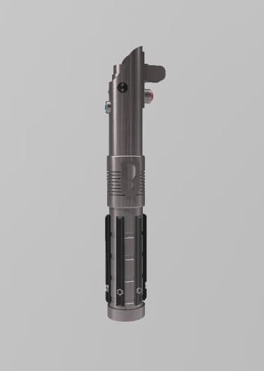 Custom Gaflex Lightsaber 3d model