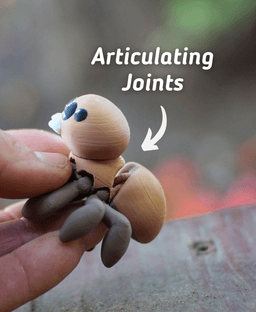 Scuttling Spider - Articulated Fidget Spider - Ludo Animal 3d model