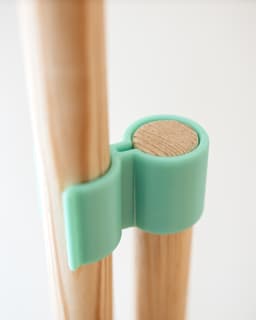Broomstick Connector for Large Brush & Dust Pan (22mm stick) 3d model