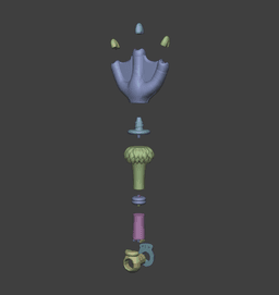 Duck Paw Credit Card Payment Wand 3d model