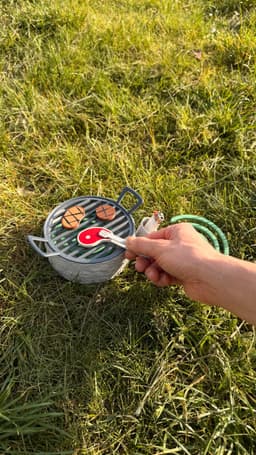 GRILL COIL | BARBECUE MOSQUITO COIL HOLDER 3d model