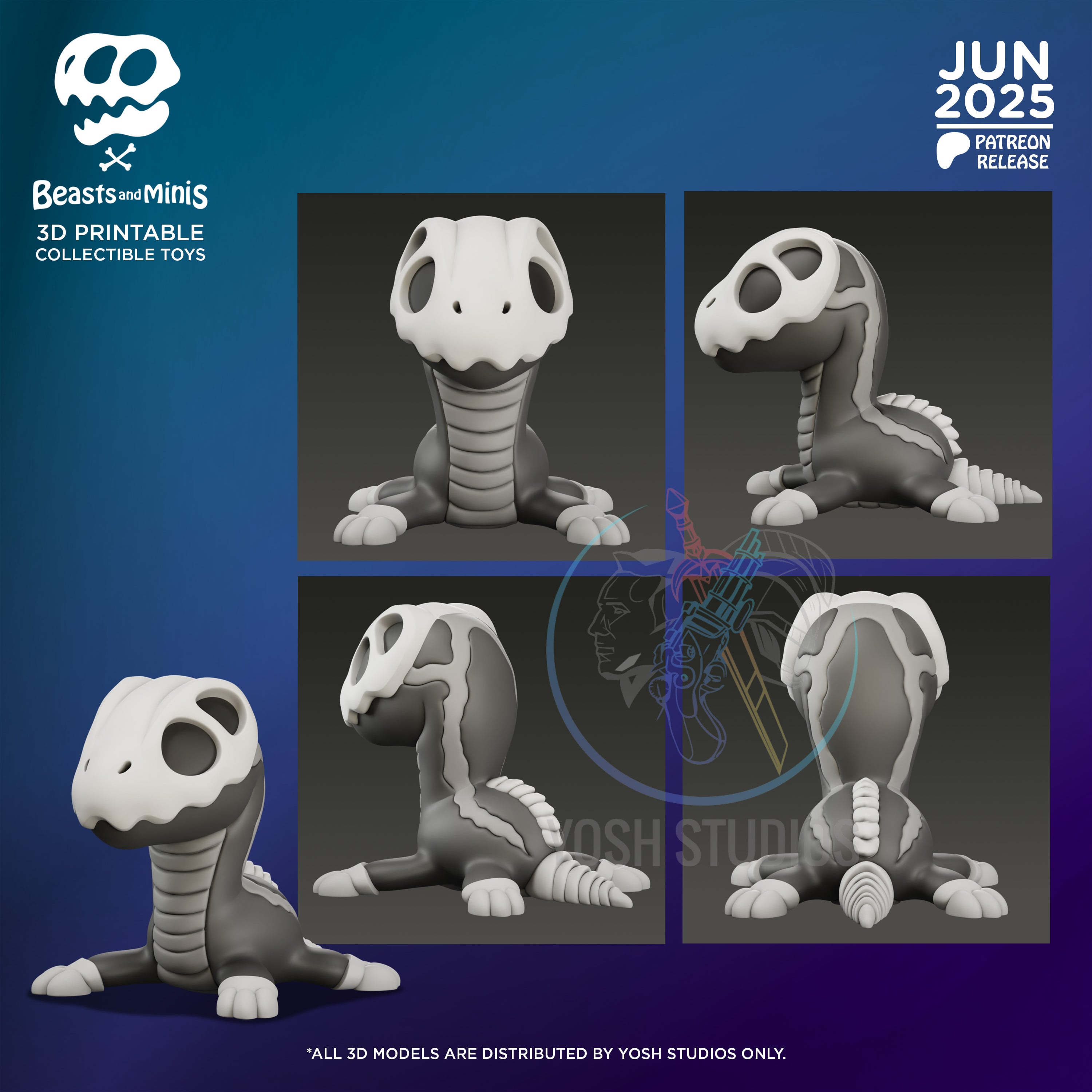 Styxosaur Mini 3D Printer STL File 3d model