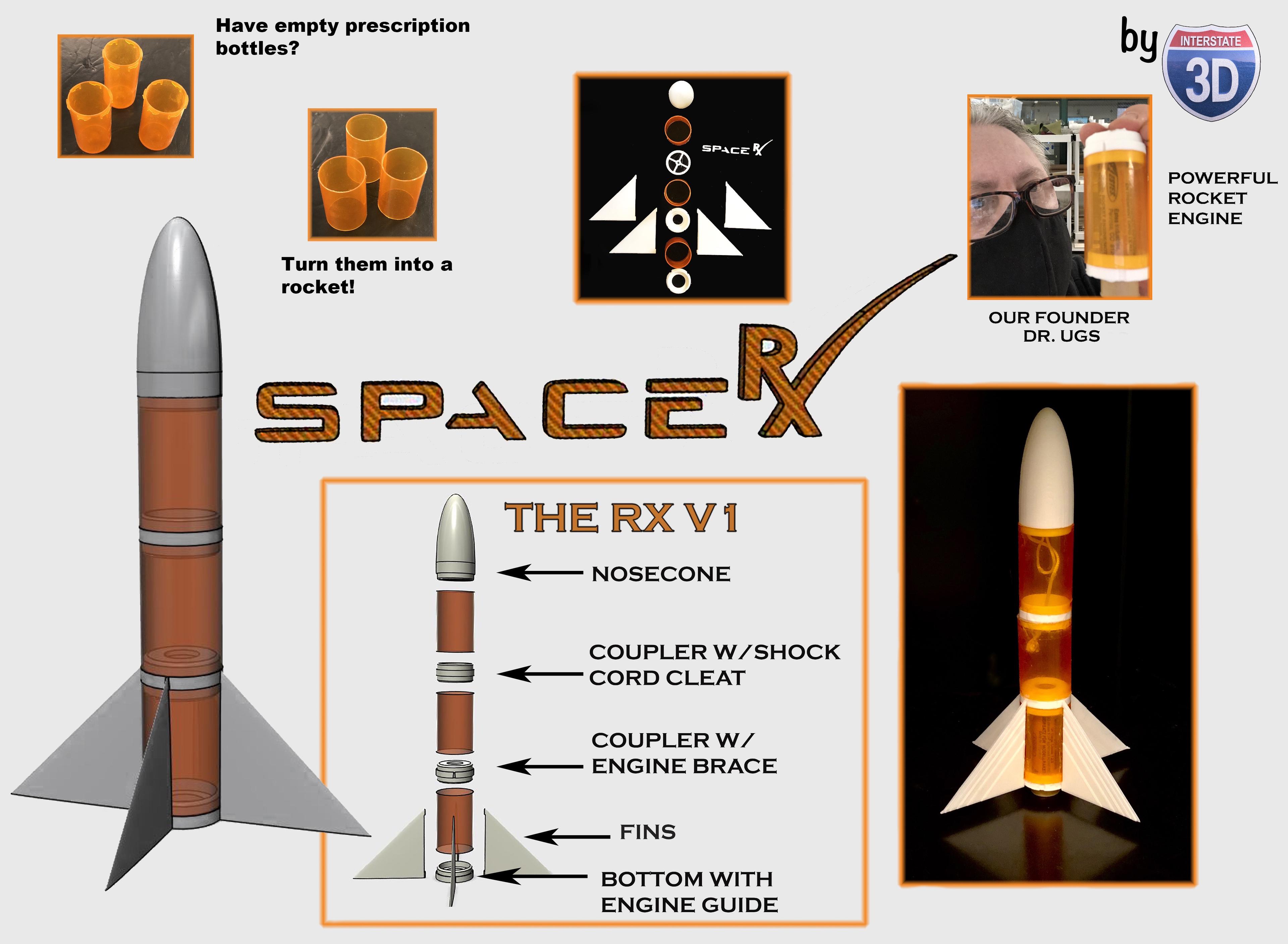 Space RX.stl 3d model