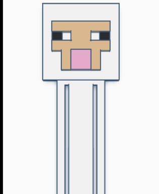 sheep bookmark.stl 3d model